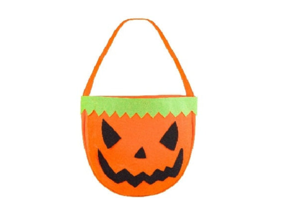 Borsetta porta caramelle halloween zucca