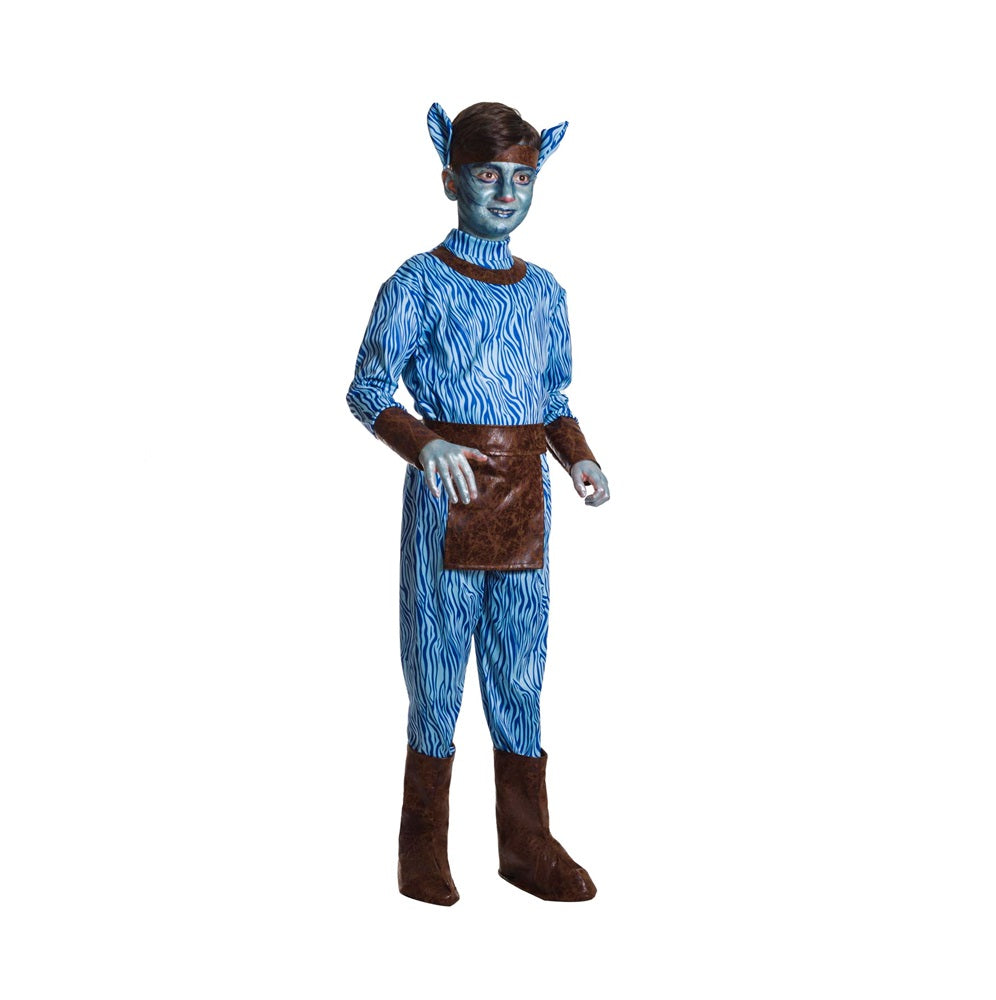 Costume Alieno Bambino Tg 5/6anni a 12/13anni