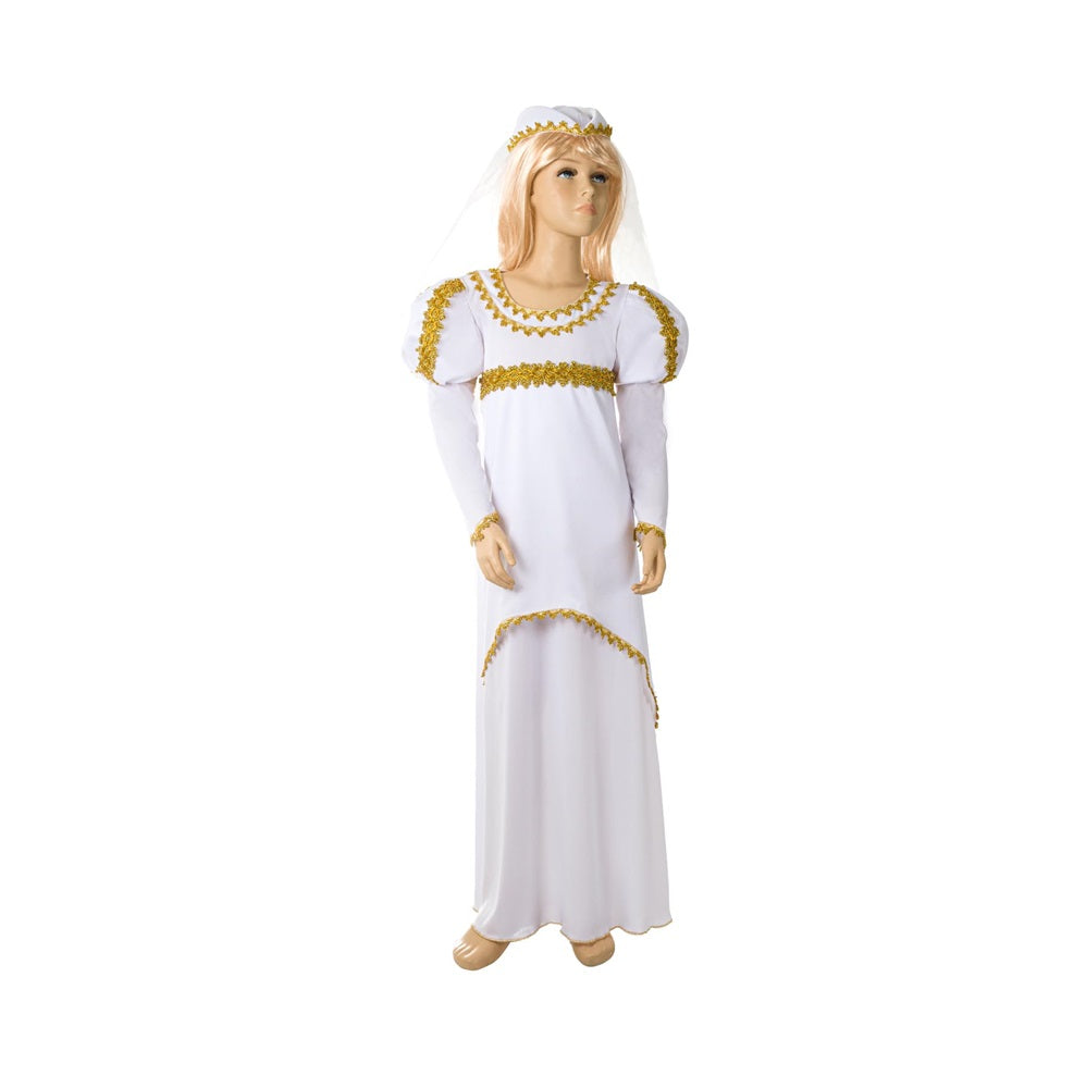 Costume Beatrice Dante Bambina Tg 9/10 anni a 13/14anni