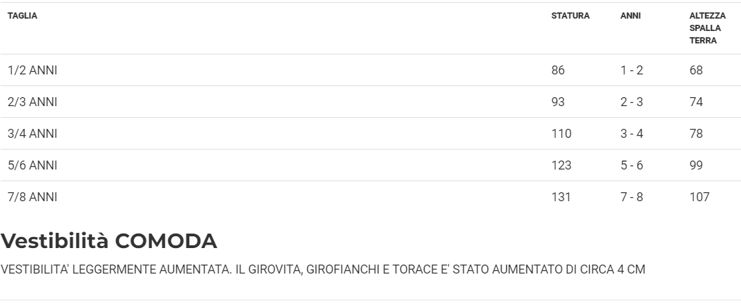 Costume Madre Horror Tg 5/6anni a 11/12 anni