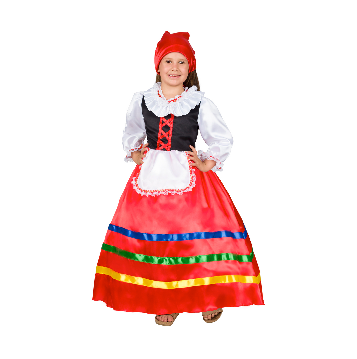 Costume Tarantella Baby Bambina tg 3 a 5anni