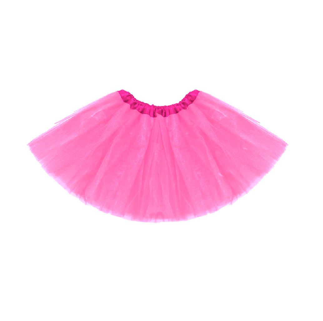 Gonna Tulle Fucsia Adulto