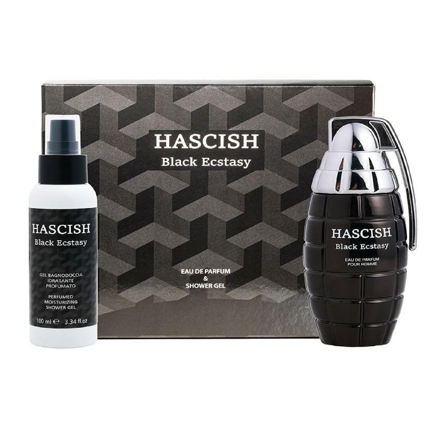 Hashish Black Ecstasy + Shower Gel