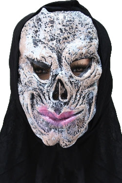 Maschera Demone spaventoso mostruoso vari volti Taglia unica