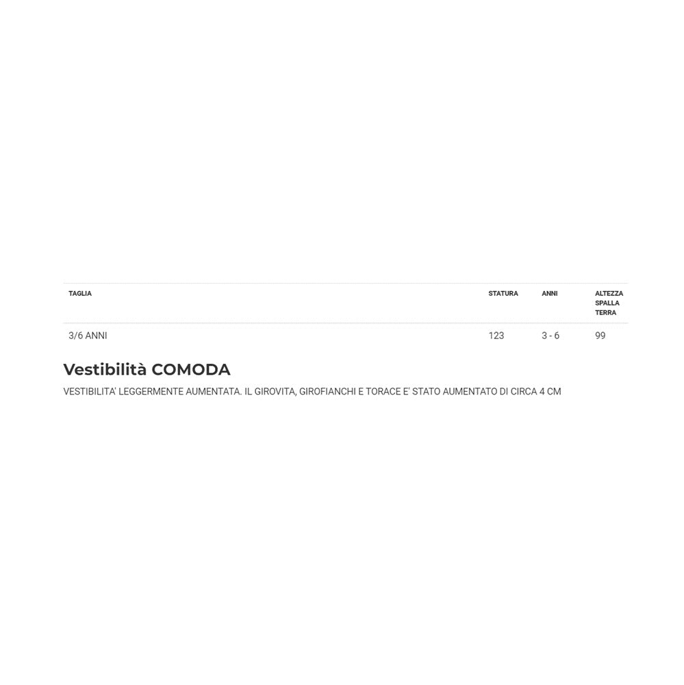 Costume Albero di Natale Bambino/a Tg 3/6anni