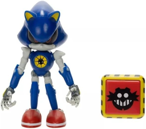 Metal Sonic – Action Figure Articolata da 10 cm con Accessorio