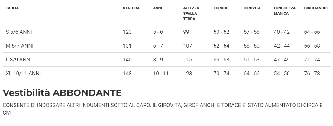 Costume Spagnola Tg 5-6anni a 10-11anni