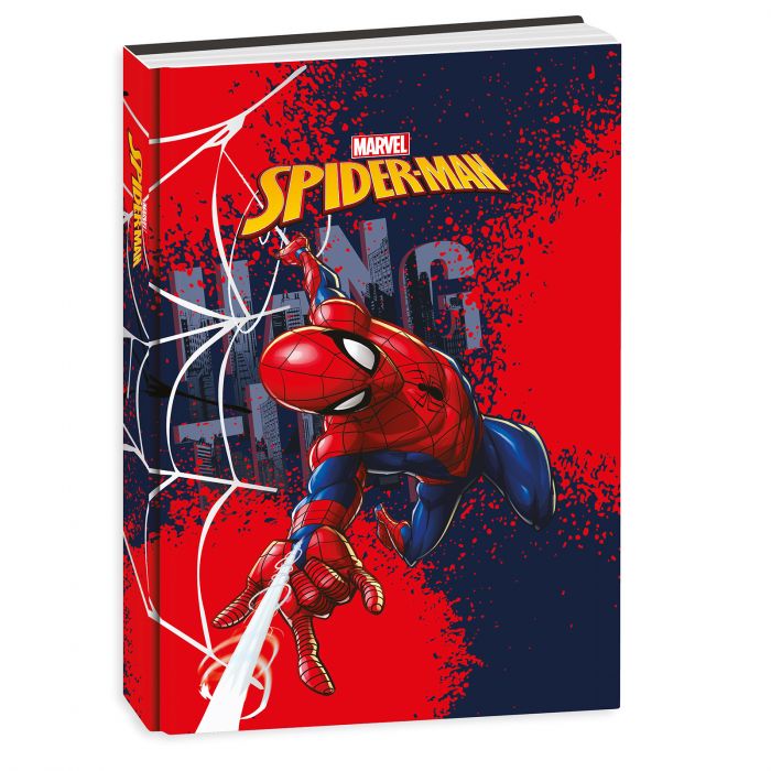 Diario Spiderman 2025/2026 Hang Time 10mesi