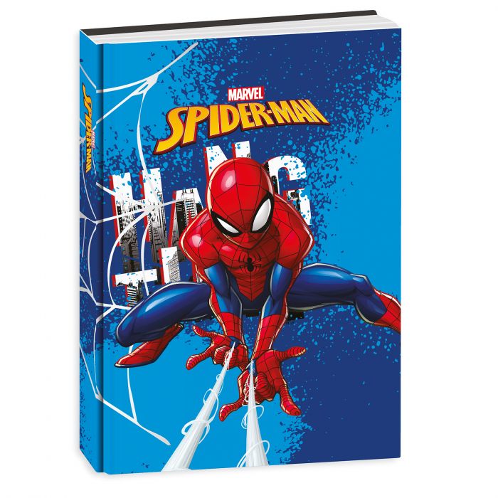 Diario Spiderman 2025/2026 Hang Time 10mesi