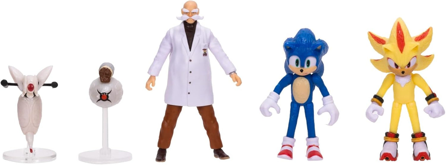 Sonic the Hedgehog 3 – Set da 5 Mini Figure (6,5 cm)