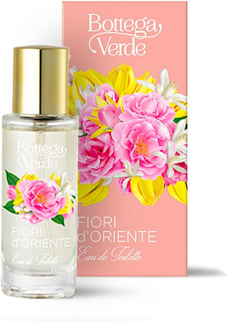 Bottega Verde Fiori d'Oriente Set: EDT, Bagnodoccia, Crema, Pochette