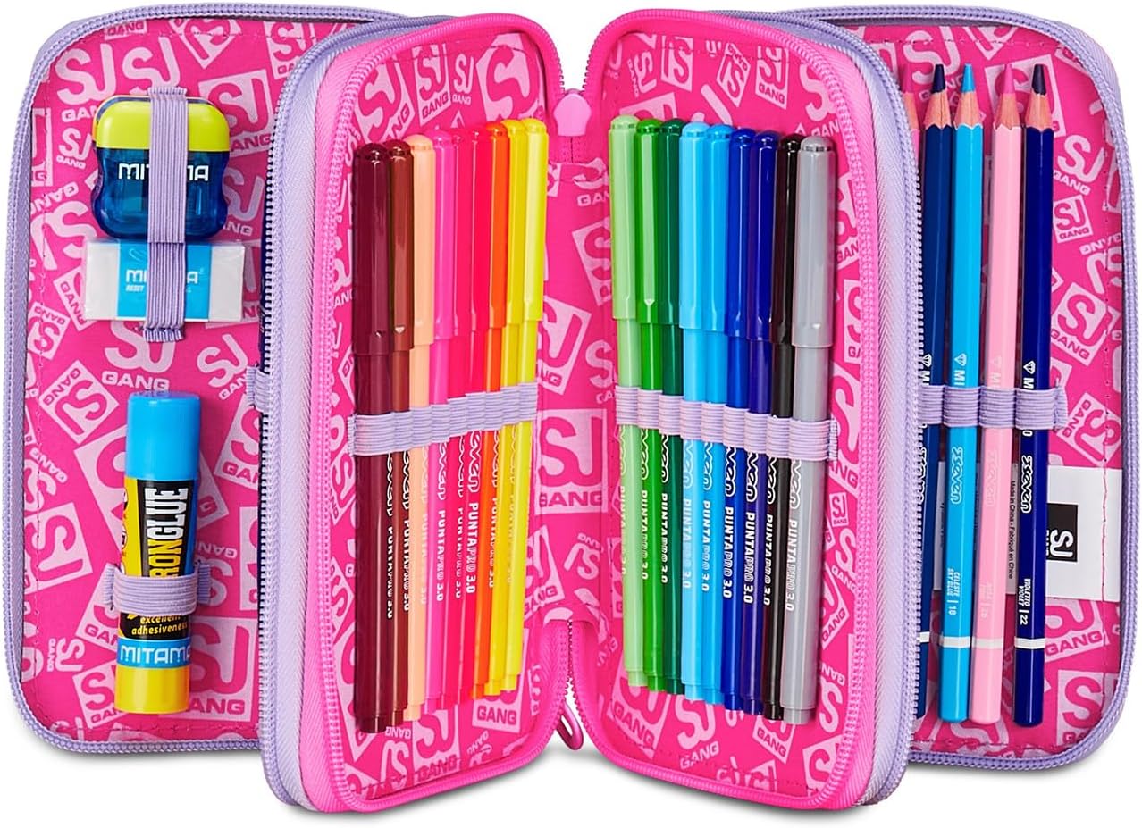 Astucci 3 Zip Sj Fantasys Girl