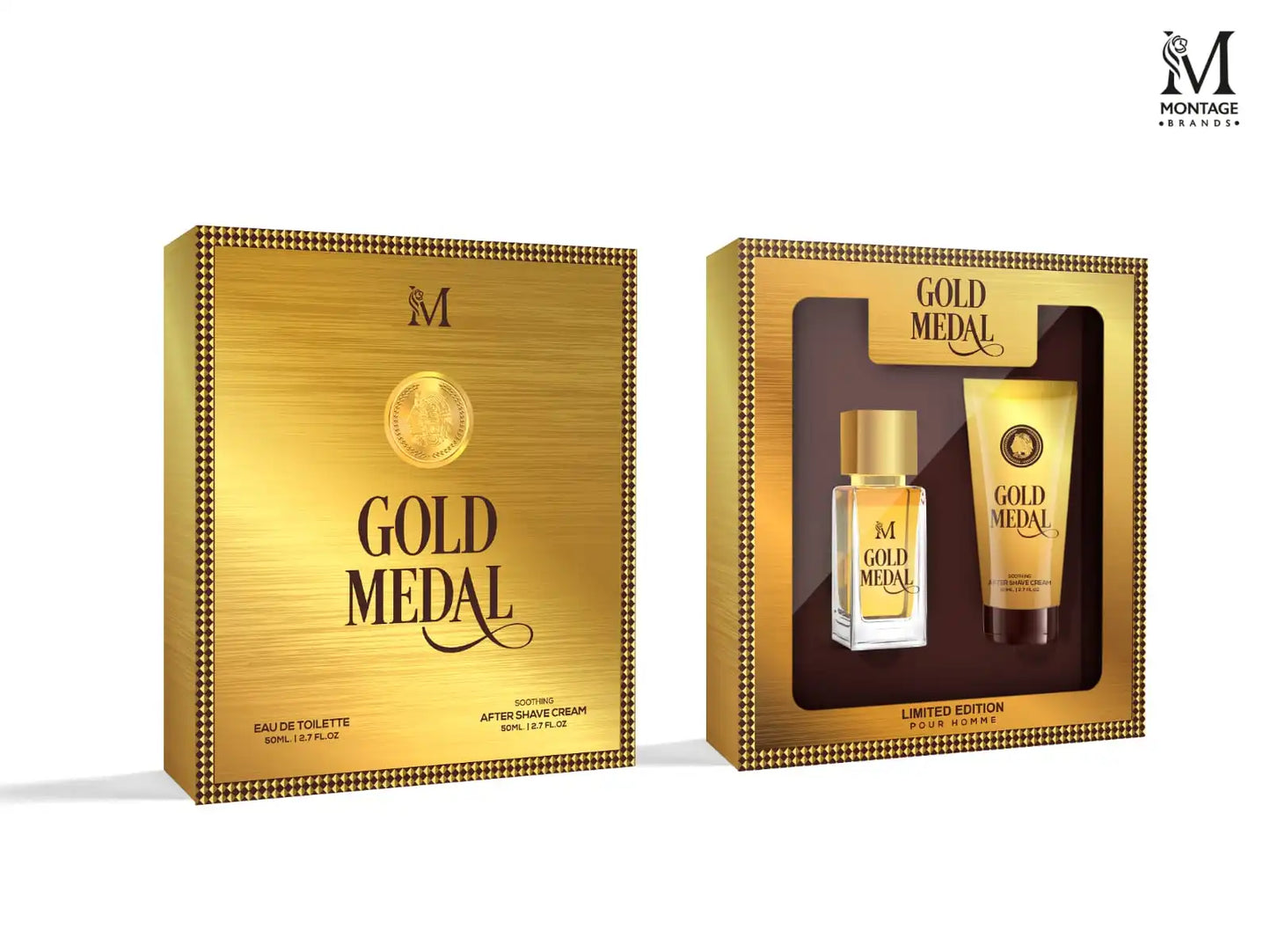 Cofanetto Gold Medal Eau de Parfum + After Shave Cream