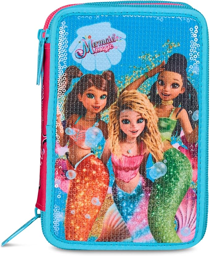 Astuccio 3Zip Mermaid Magic