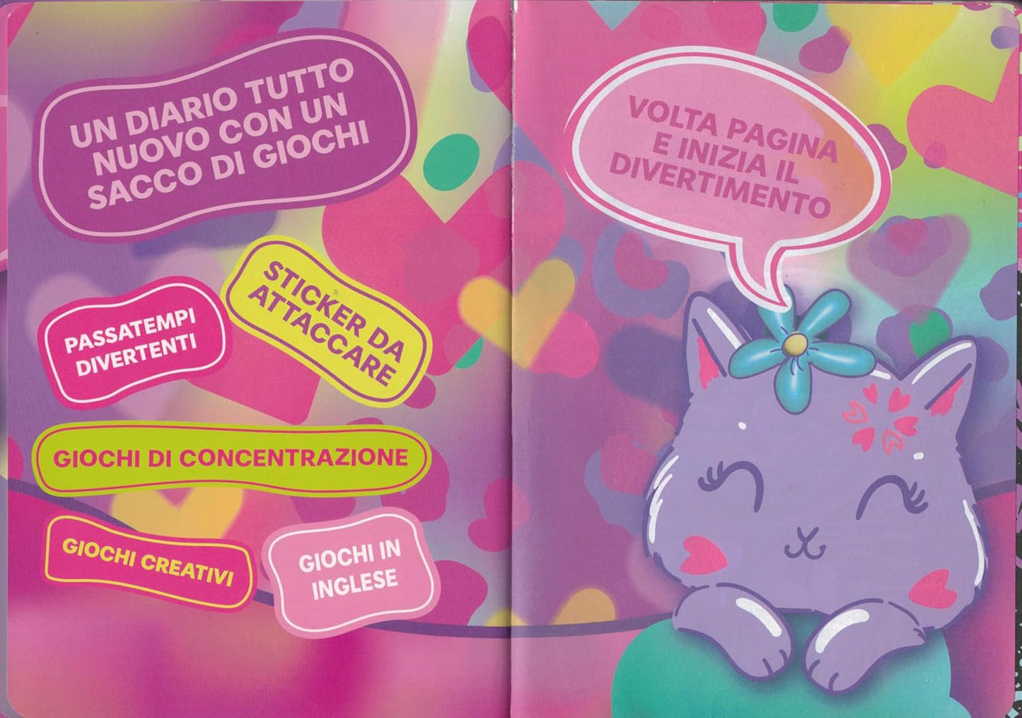 Diario Scuola Animal Girl 2025/2026 10 Mesi