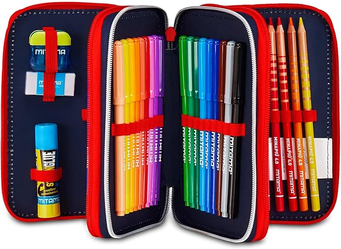 Astuccio 3 zip Spiderman Hang Time