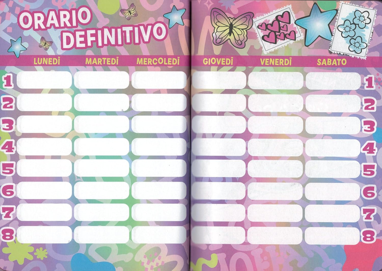 Diario Scuola Animal Girl 2025/2026 10 Mesi