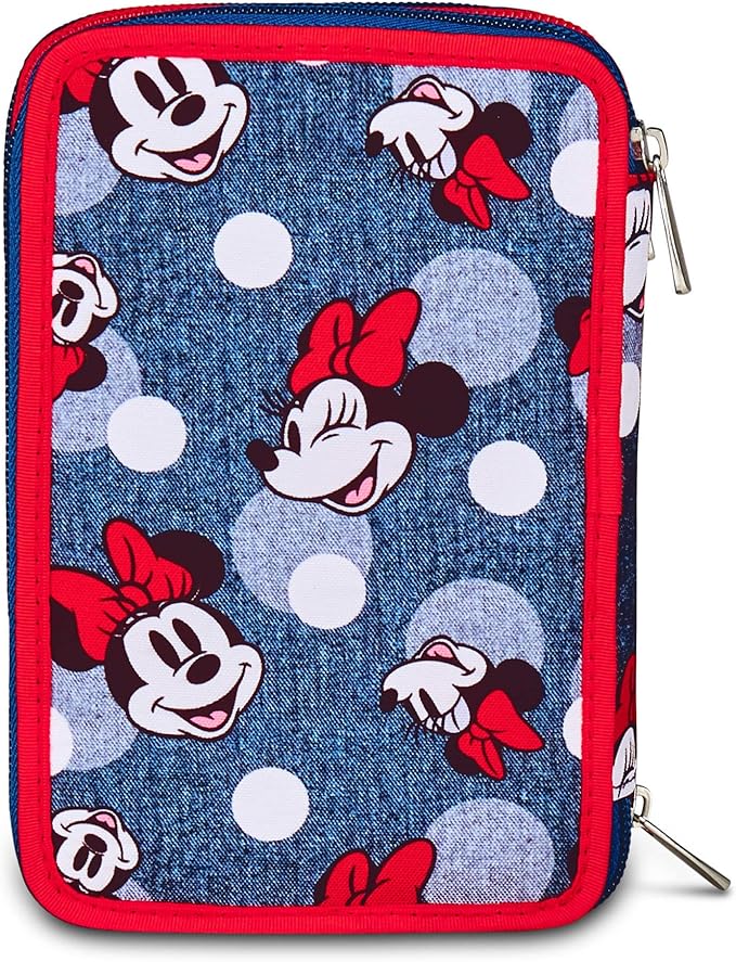 Astuccio 3Zip Minnie Mouse Prittied Up