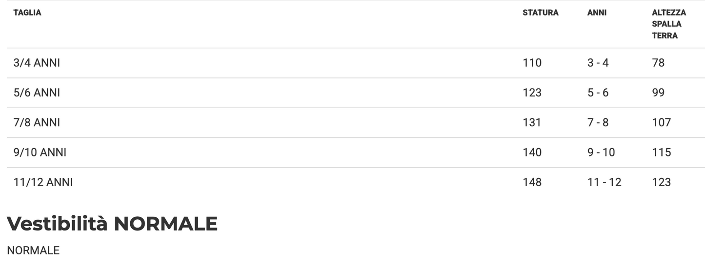 Costume Pastore Celeste Bambino Tg 3/4anni a 11/12anni