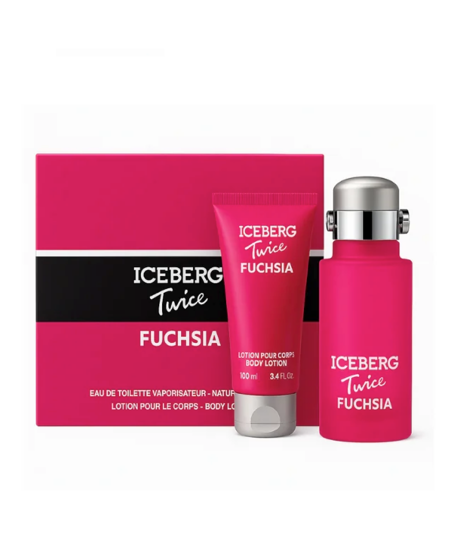 Iceberg Twice Fuchsia for Her Cofanetto Profumo + Body Lotion