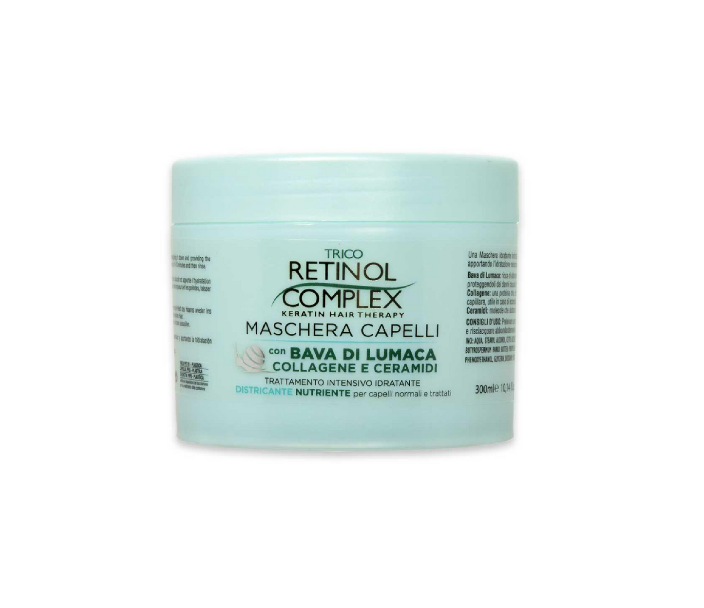 Maschera Idratazione Intensiva con Bava di Lumaca Collagene e Ceramidi