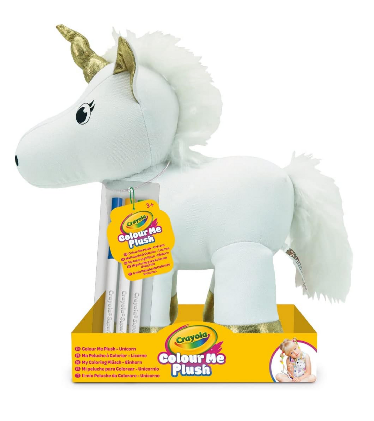 Cucciolo di Unicorno Morbido e Personalizzabile