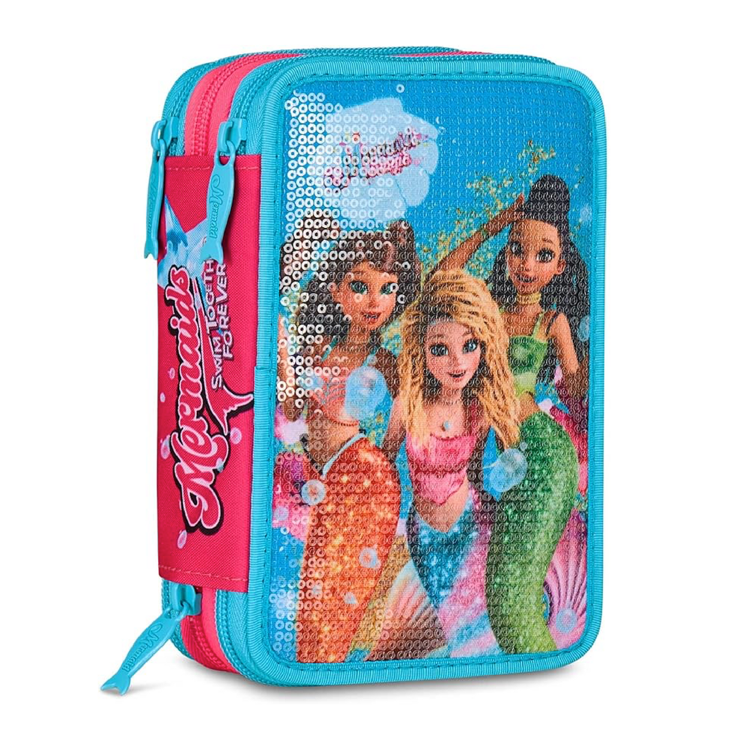 Astuccio 3Zip Mermaid Magic