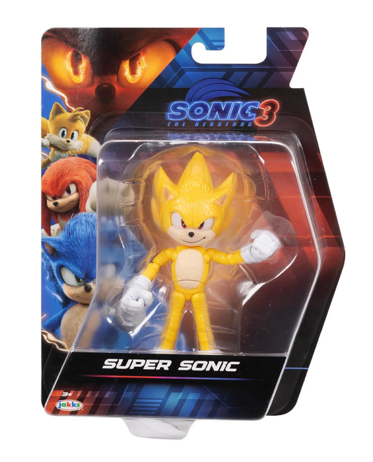 Sonic Personaggio Artcolato Super Sonic