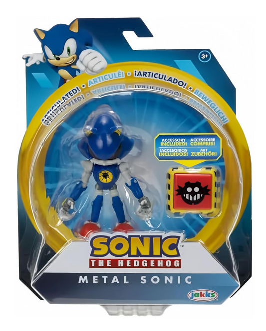 Metal Sonic – Action Figure Articolata da 10 cm con Accessorio