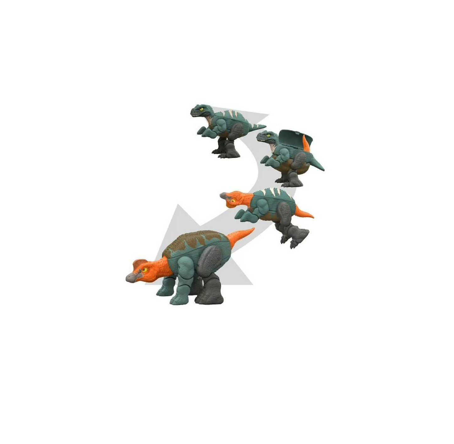 Jurassic World Corythosaurus e Majungasaurus 2 in 1