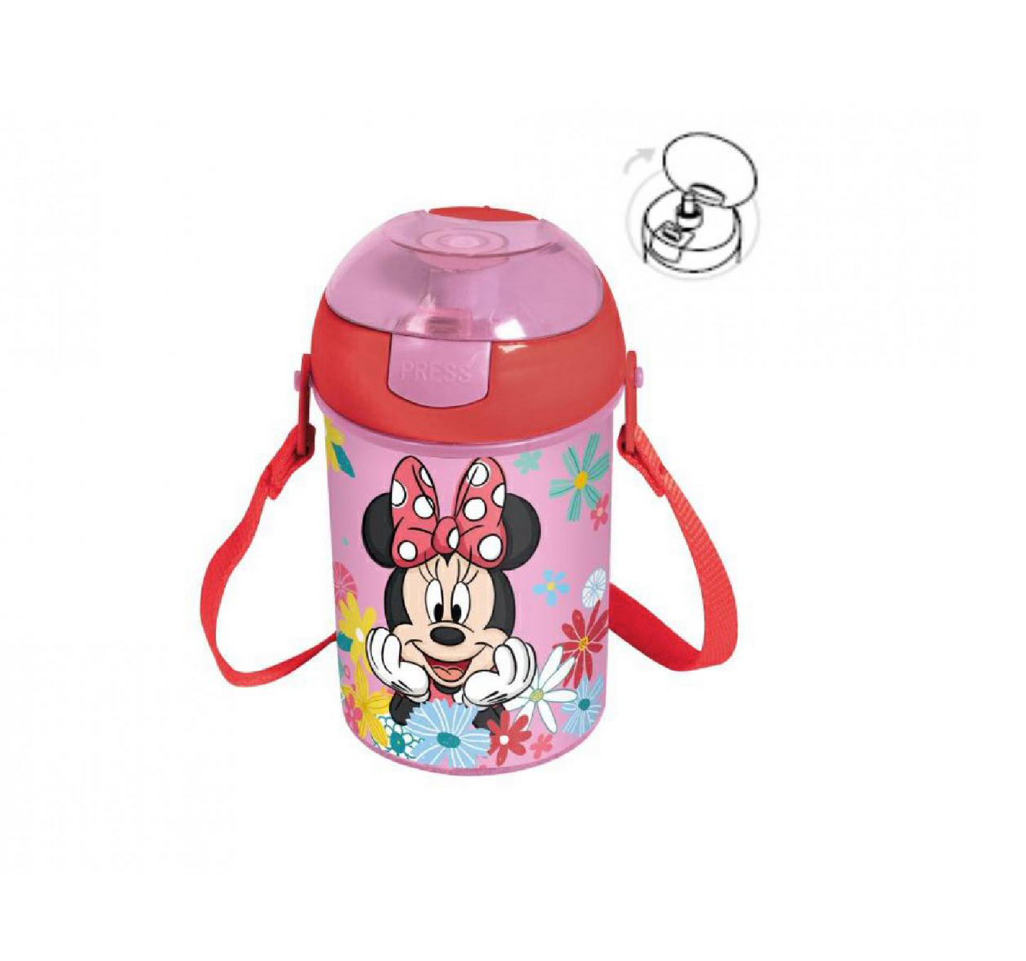 Borraccia Minnie 450 ml Pop up