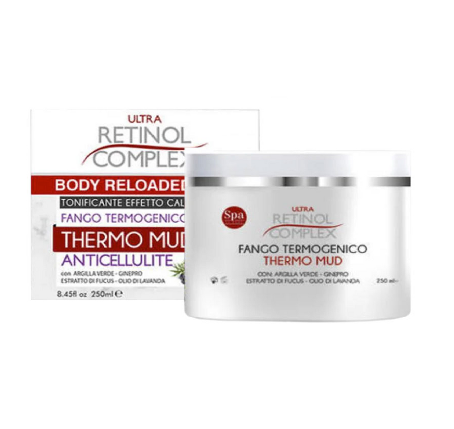 Fango Termogenico Thermo Mud Anticellulite Effetto Caldo