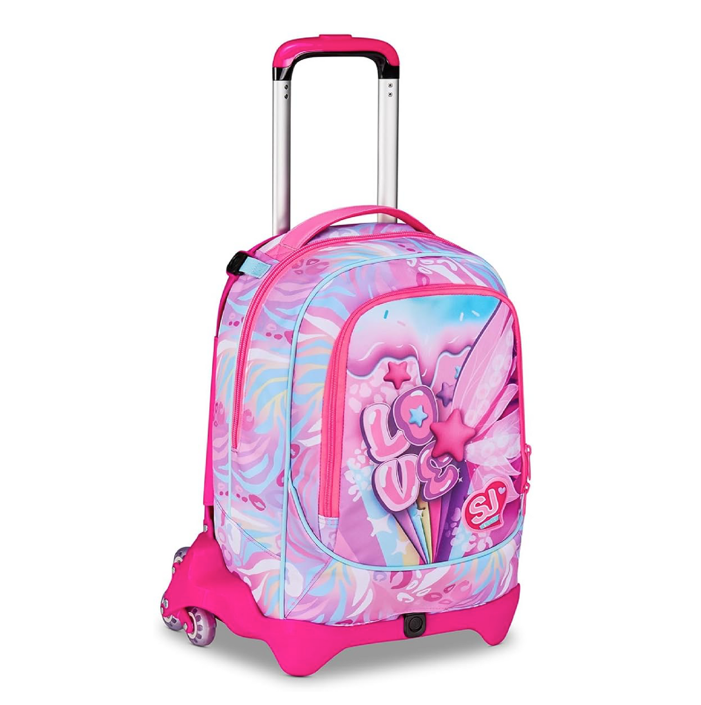 Zaino Trolley Sj Plushy Rabbit Girl Jack 3WD