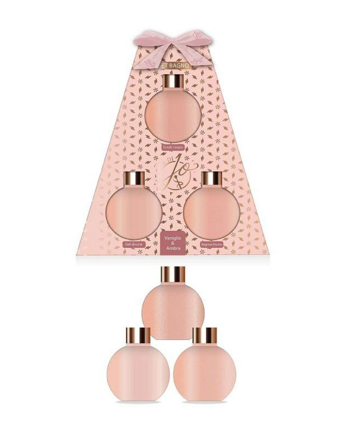 Cofanetto Vaniglia & Ambra – Shower Gel, Bagnoschiuma e Scrub