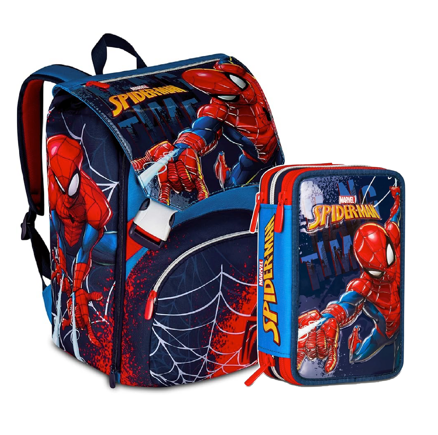 Zaino Spiderman Hang Time Sdoppiabile