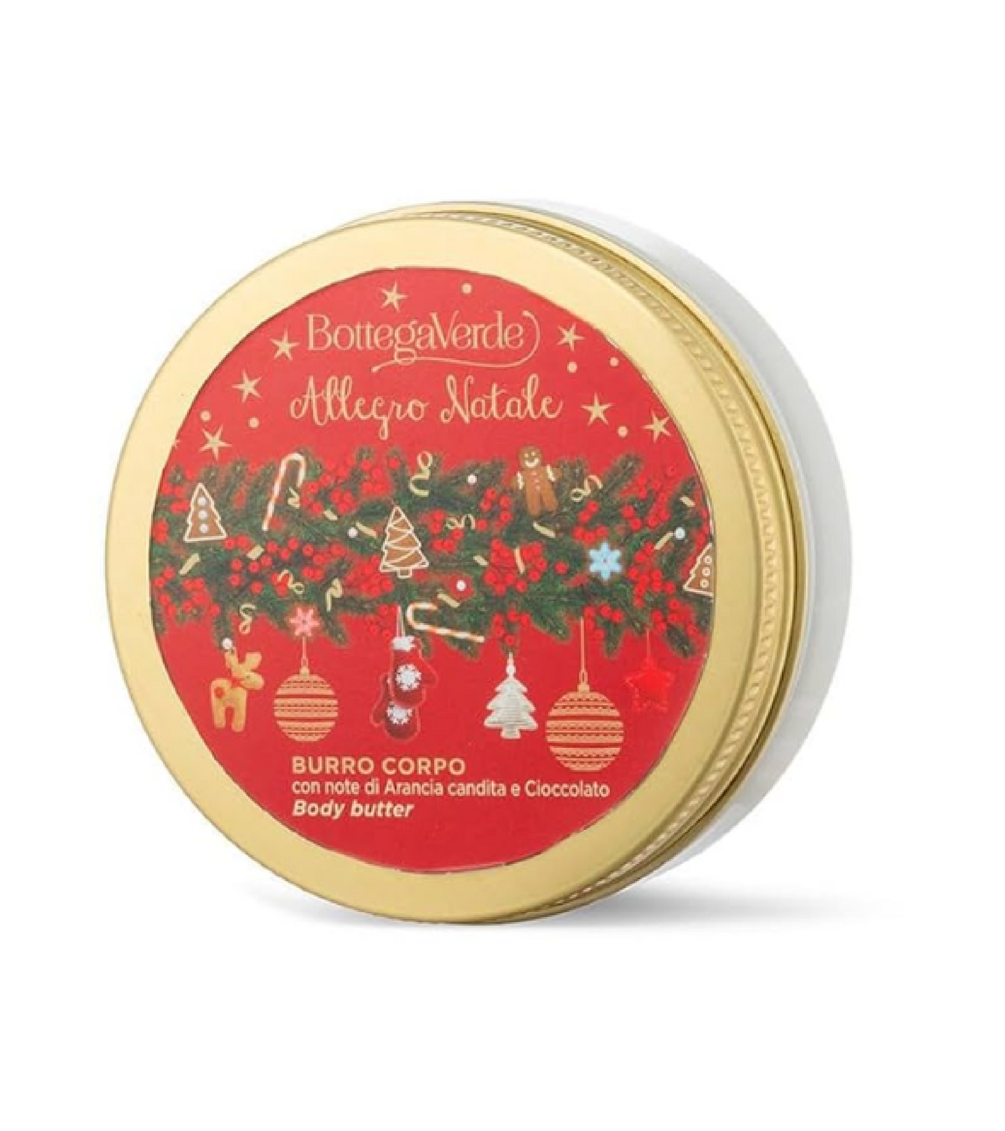 Bottega Verde Allegro Natale Burro Corpo 50ml – Edizione Natalizia
