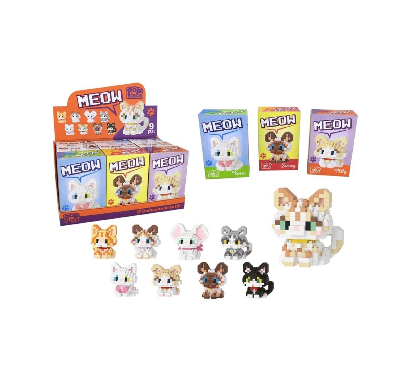 Pop the Block Meow - Costruzioni Gatti