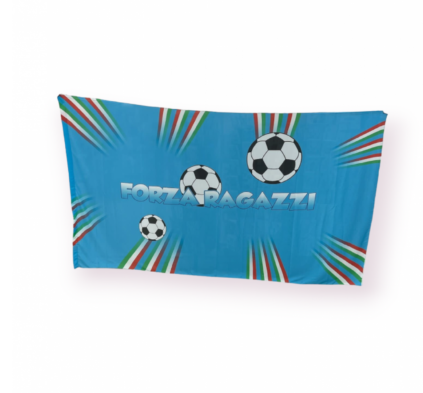 Bandiera Napoli 150x250cm "Forza Ragazzi"