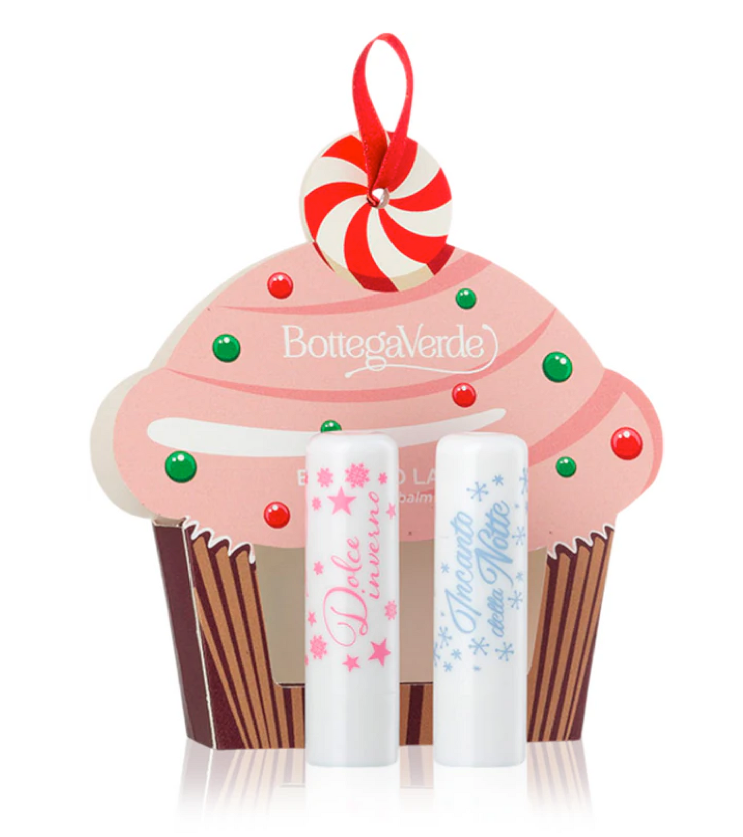 Bottega Verde Set 2 Balsami Labbra Muffin – Edizione Golosa
