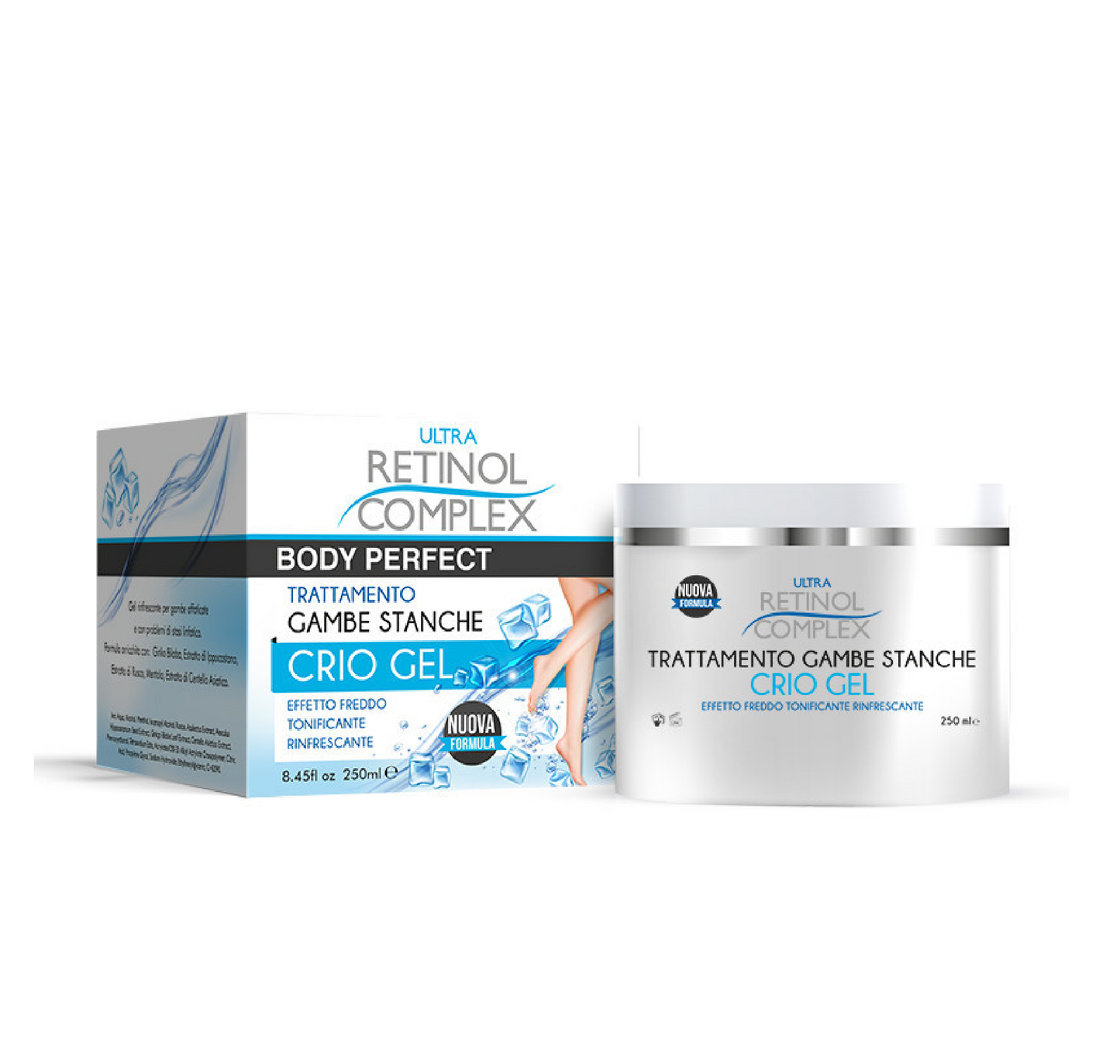 Body Perfect Trattamento Gambe Stanche Crio Gel Effetto Freddo