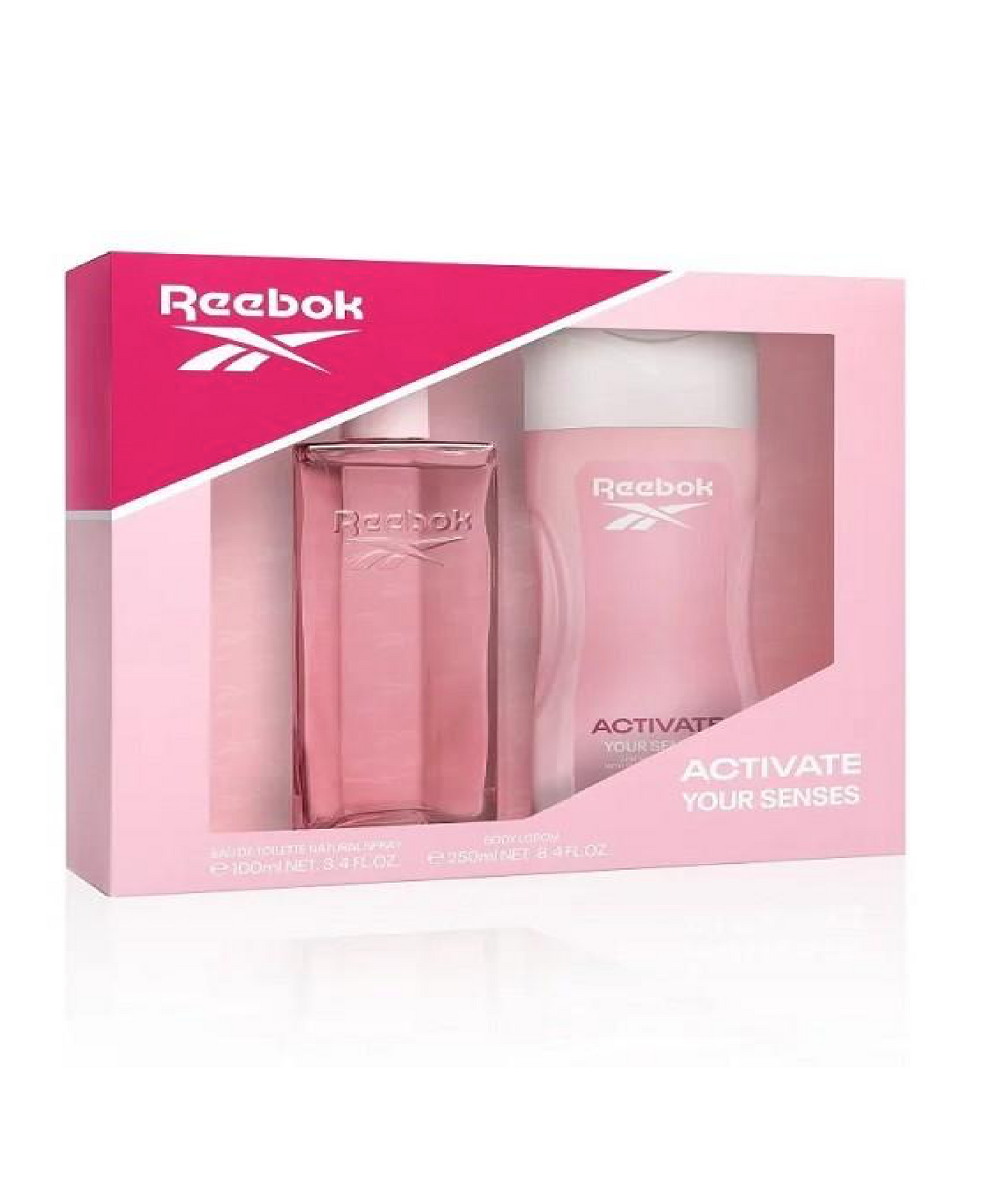 Reebok Active Your Senses Donna – Cofanetto EDT + Body Lotion