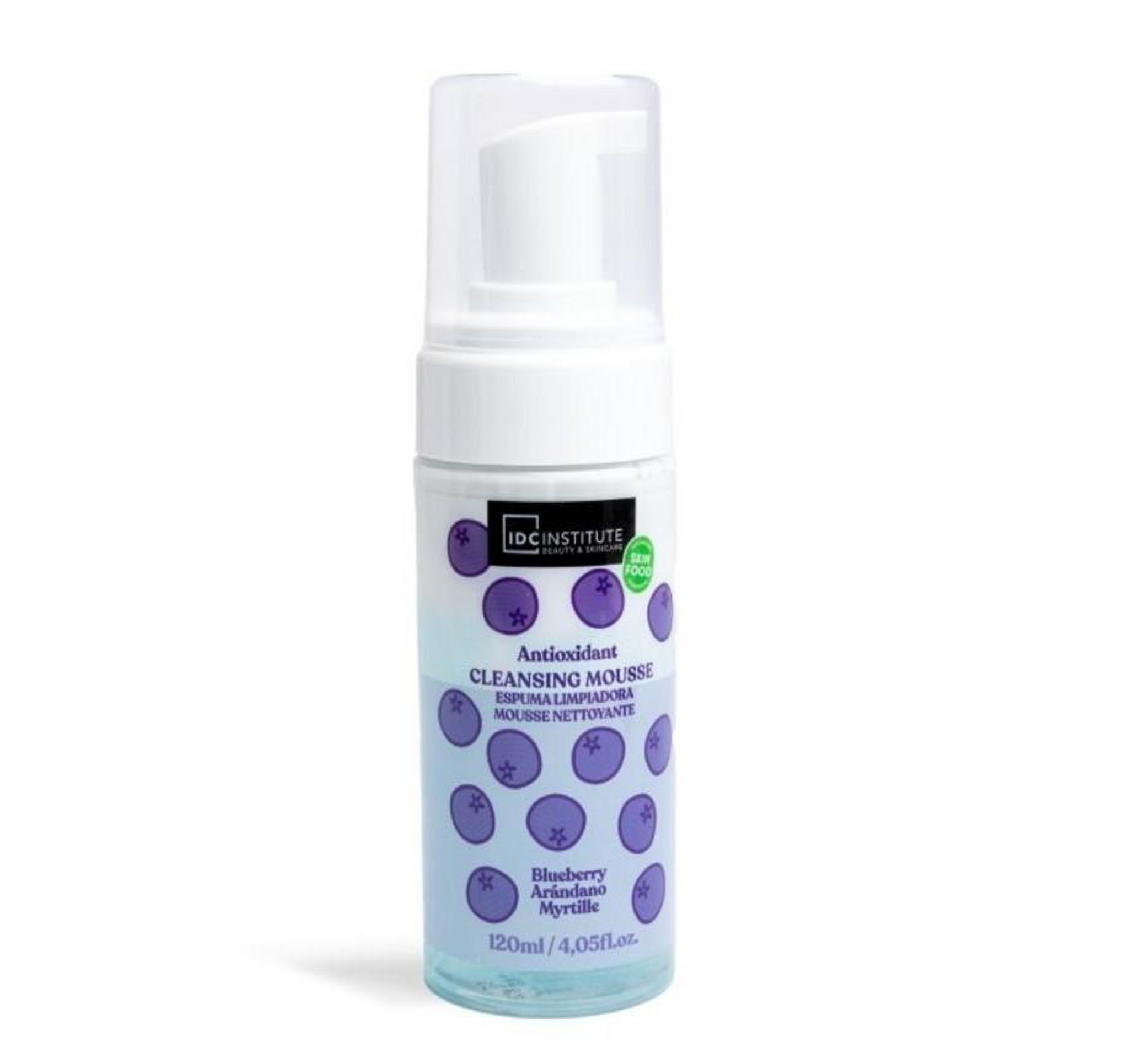 Mousse Detergente al Mirtillo - Schiuma Viso Revitalizzante