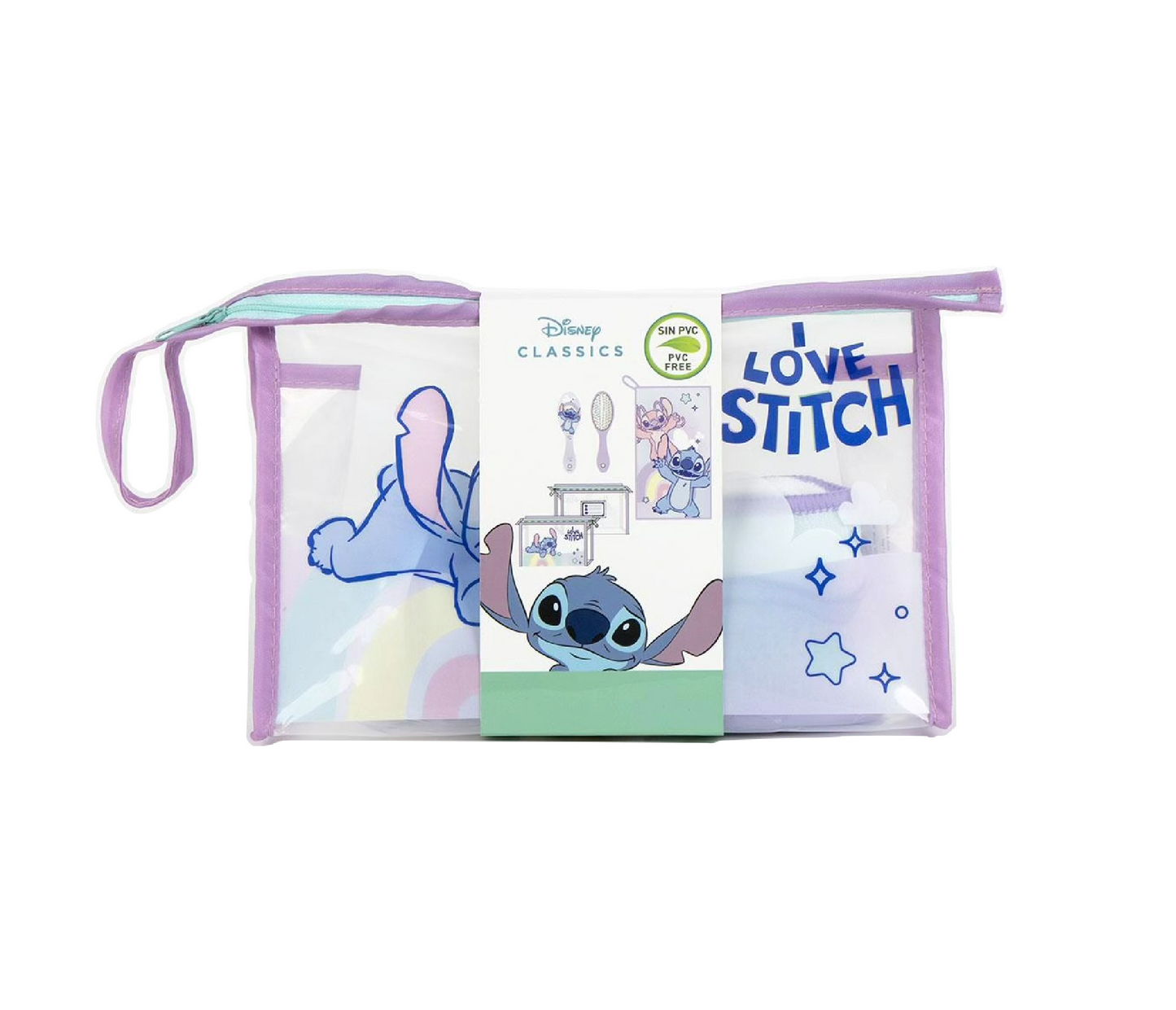 Pochette Stitch Spazzola e Asciugamano