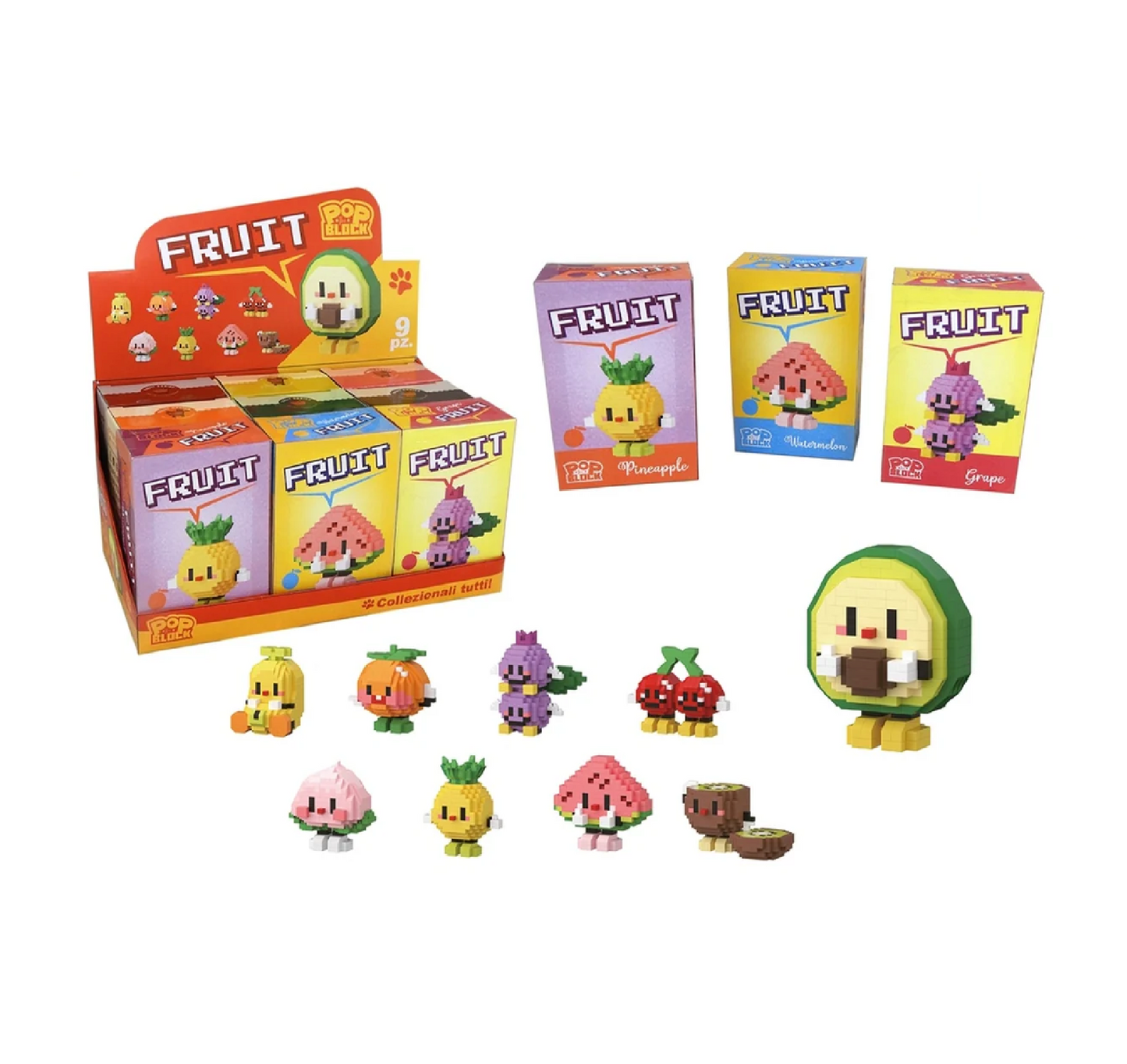 Pop the Block Fruit - Costruzioni Frutta