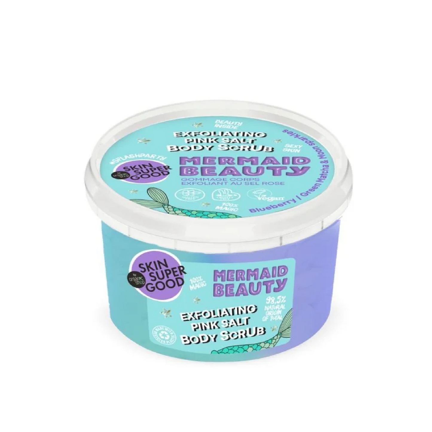 Mermaid Beauty Pink Salt Body Scrub