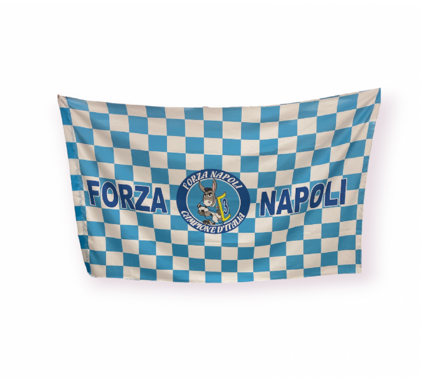 Bandiera Napoli 150x100cm "Forza Napoli"