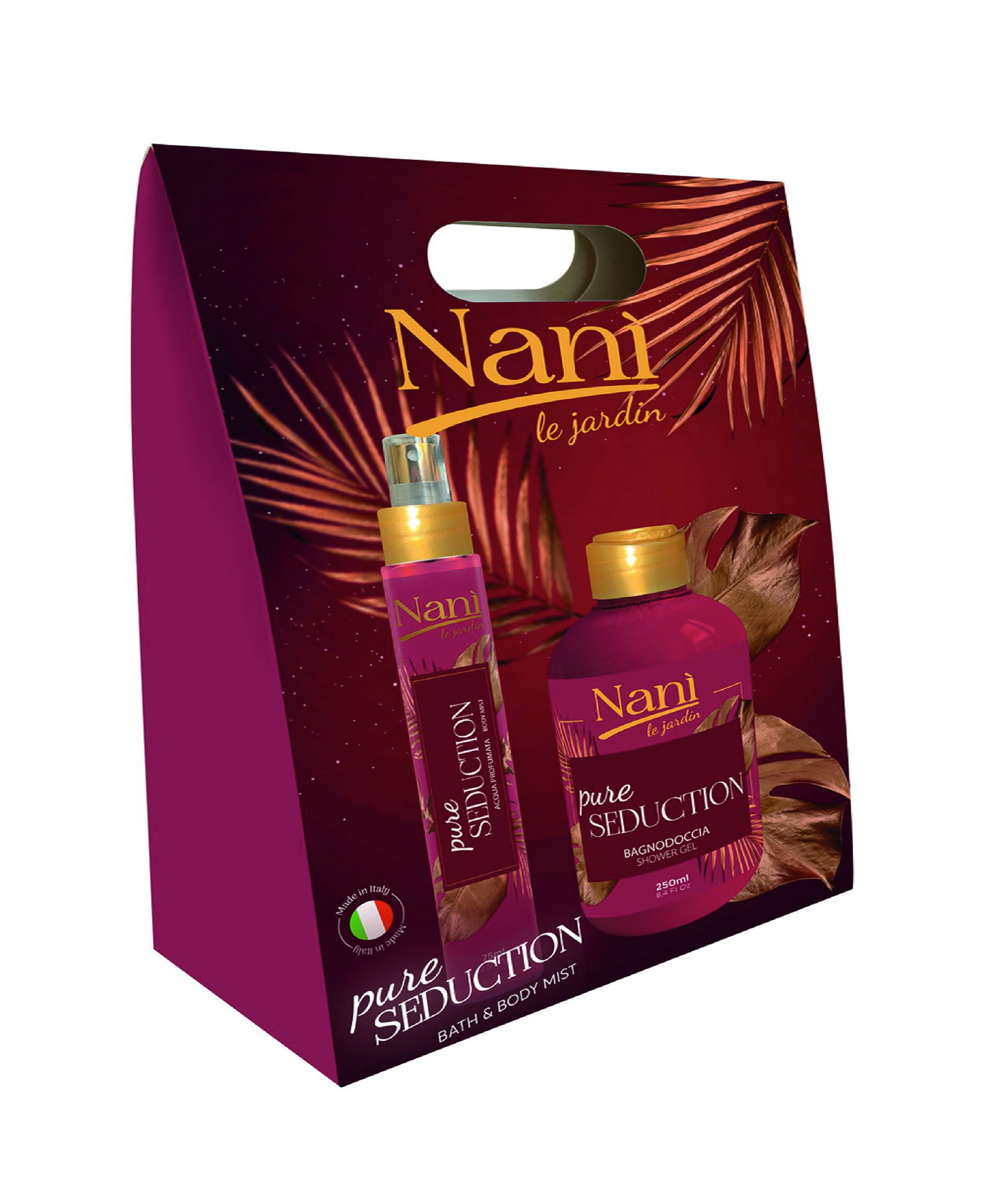 Le Jardin Pure Seduction – Cofanetto 75ml Eau de Parfum + 300ml Bagnodoccia