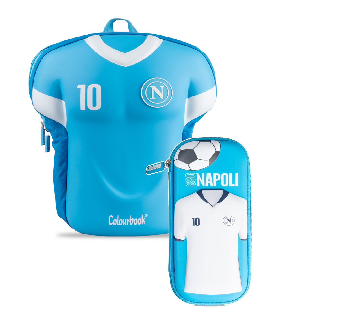 Zaino SSC Napoli 3D + Astuccio SSC Napoli
