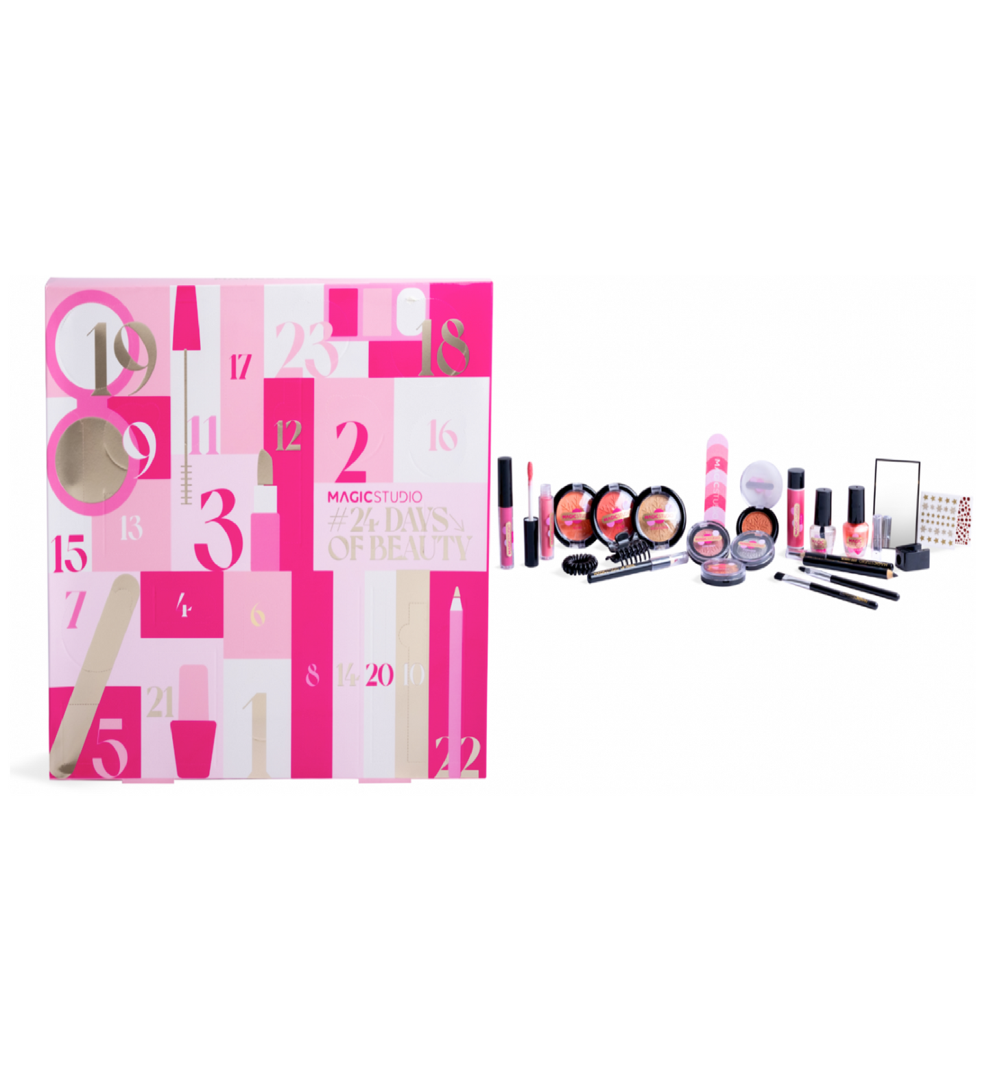 Calendario dell’Avvento Magic Studio Make-Up 24 Caselle