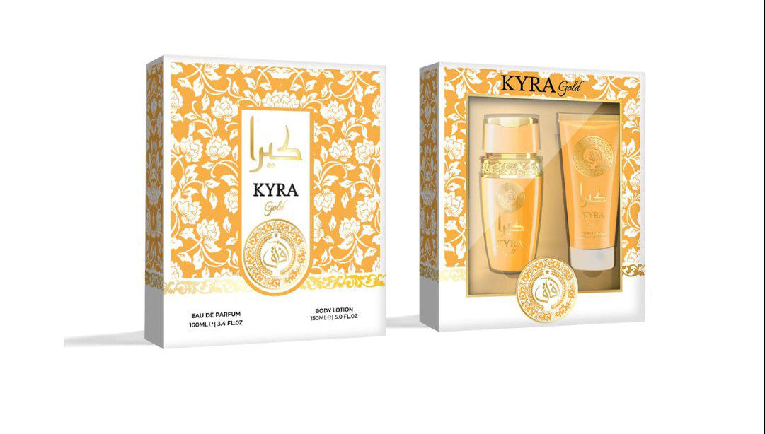 Confezione Kyra Gold EDP + Crema Corpo